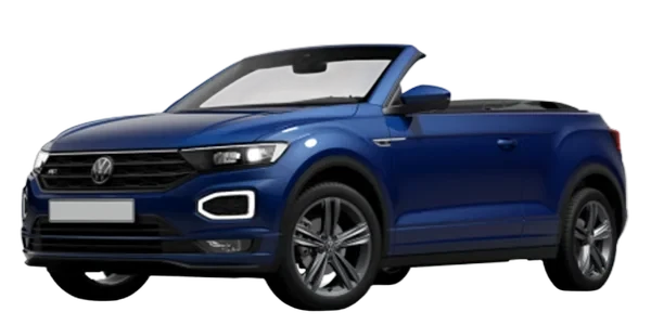 Alquiler de VW T-Roc Cabrio R Aut en Ibiza